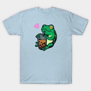 Boba Tea Frog T-Shirt